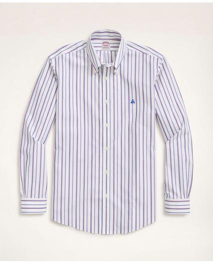 Stretch Madison Relaxed-Fit Sport Shirt, Non-Iron Stripe