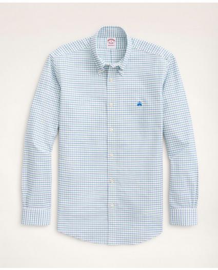 Madison Relaxed-Fit Sport Shirt, Non-Iron Oxford Windowpane