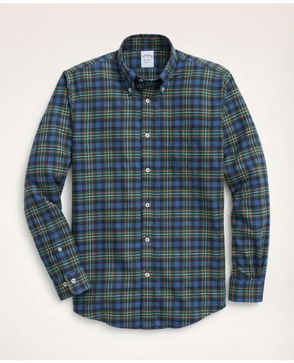 Regent Regular-Fit Portuguese Flannel Tartan Shirt