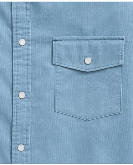 Regent Regular-Fit Sport Shirt, Cotton Pinwale Corduroy Ainsley Collar