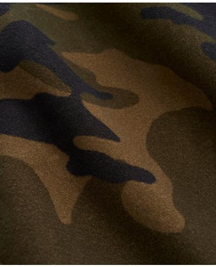 Italian Moleskin Camouflage Work Shirt