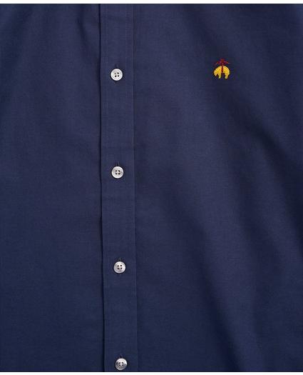 Stretch Milano Slim-Fit Sport Shirt, Non-Iron Oxford Button Down Collar