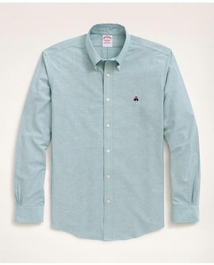 Stretch Madison Relaxed-Fit Sport Shirt, Non-Iron Oxford Button Down Collar