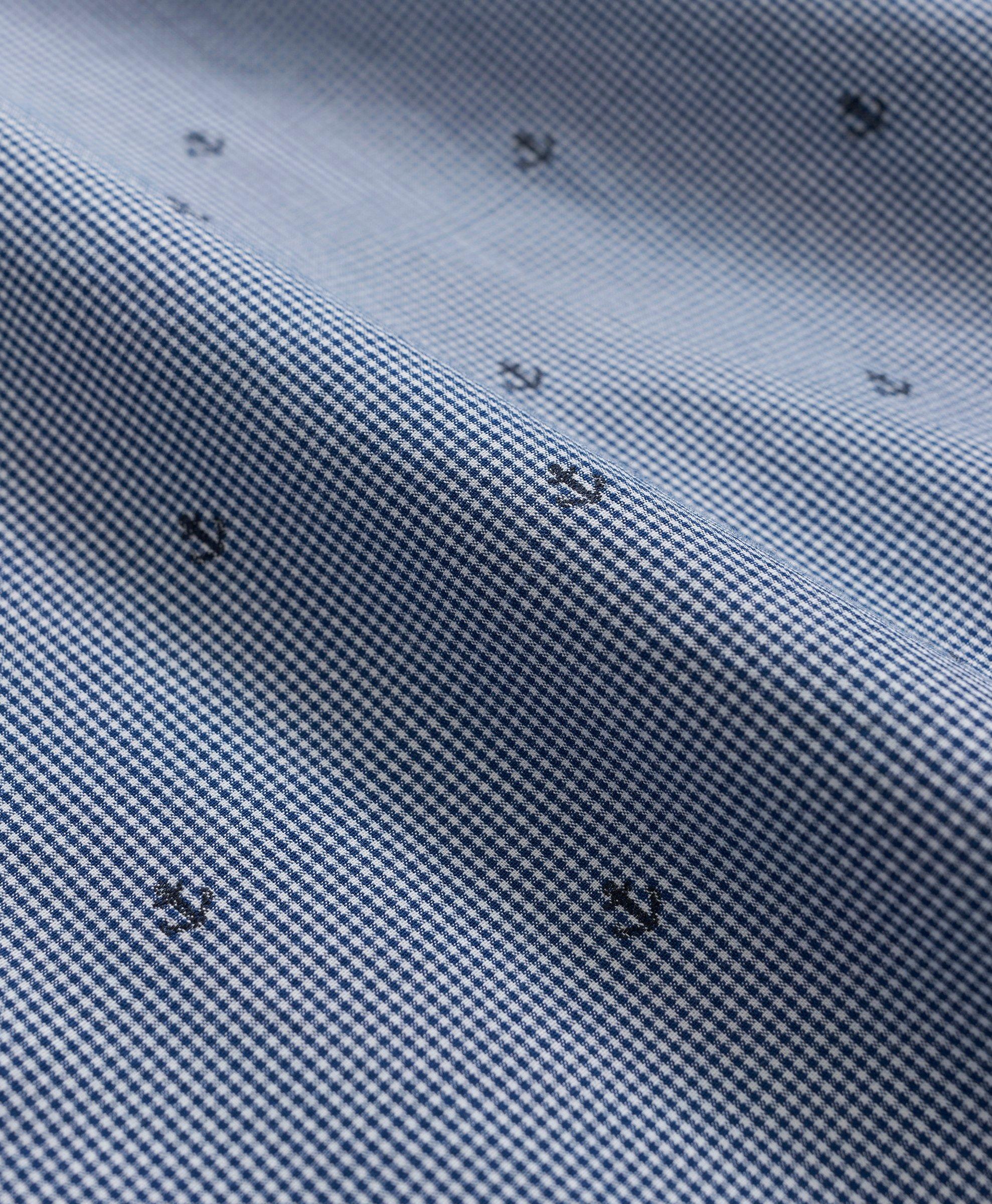 Friday Shirt, Poplin Anchor Print