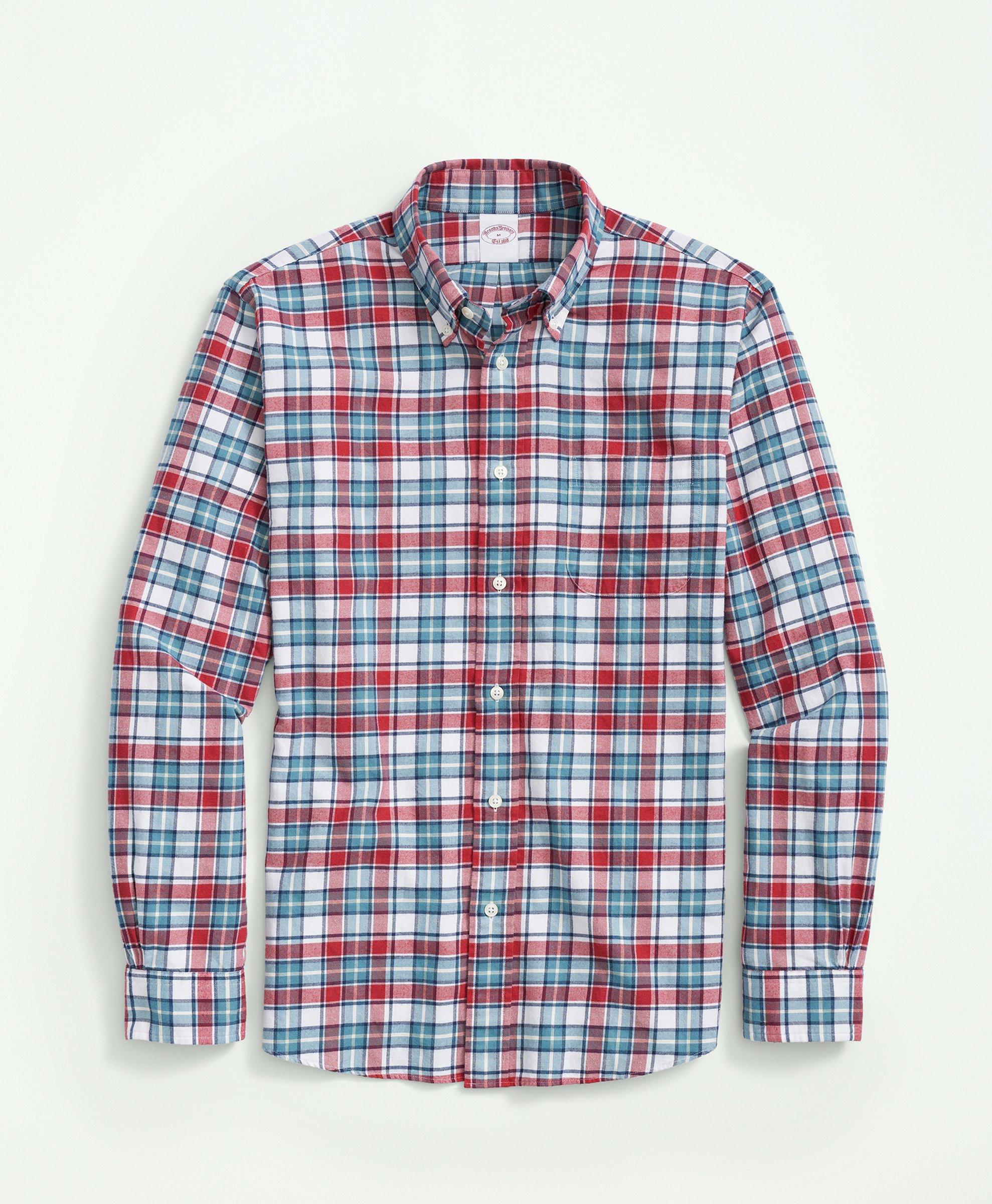 Lightweight Plaid Shirt