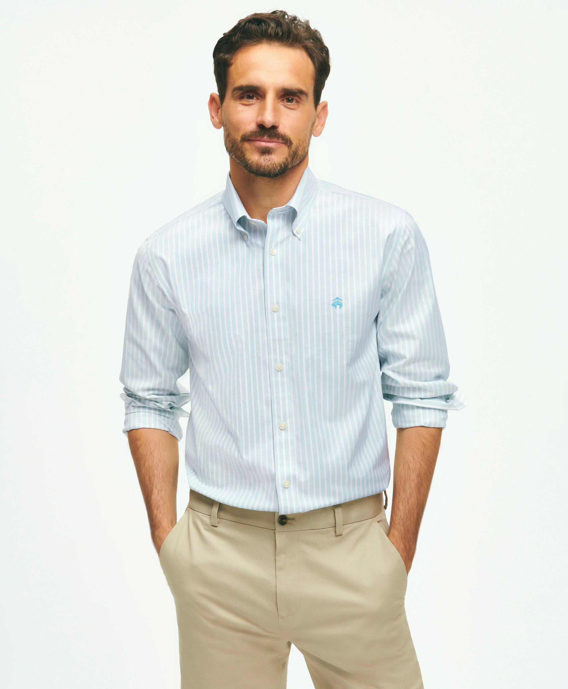 Oxford shirt with button-down collar, Polo Ralph Lauren, light blue