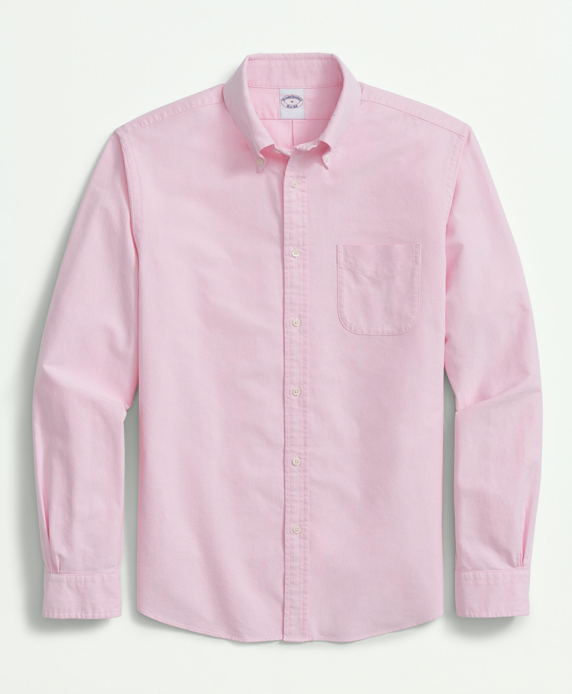 Brooks Brothers The New Friday Oxford Shirt | Pink | Size Small