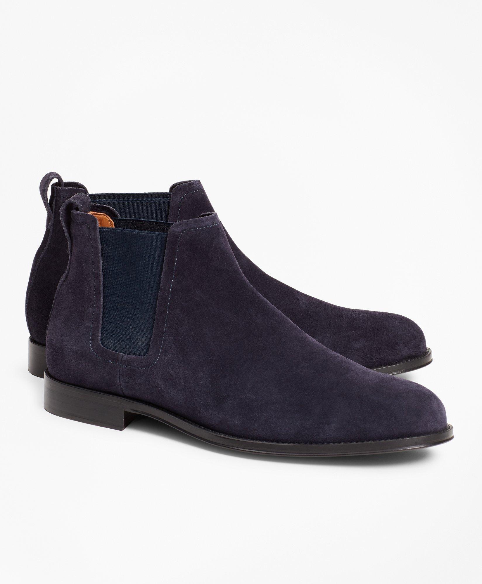 Brooks brothers suede on sale shoes