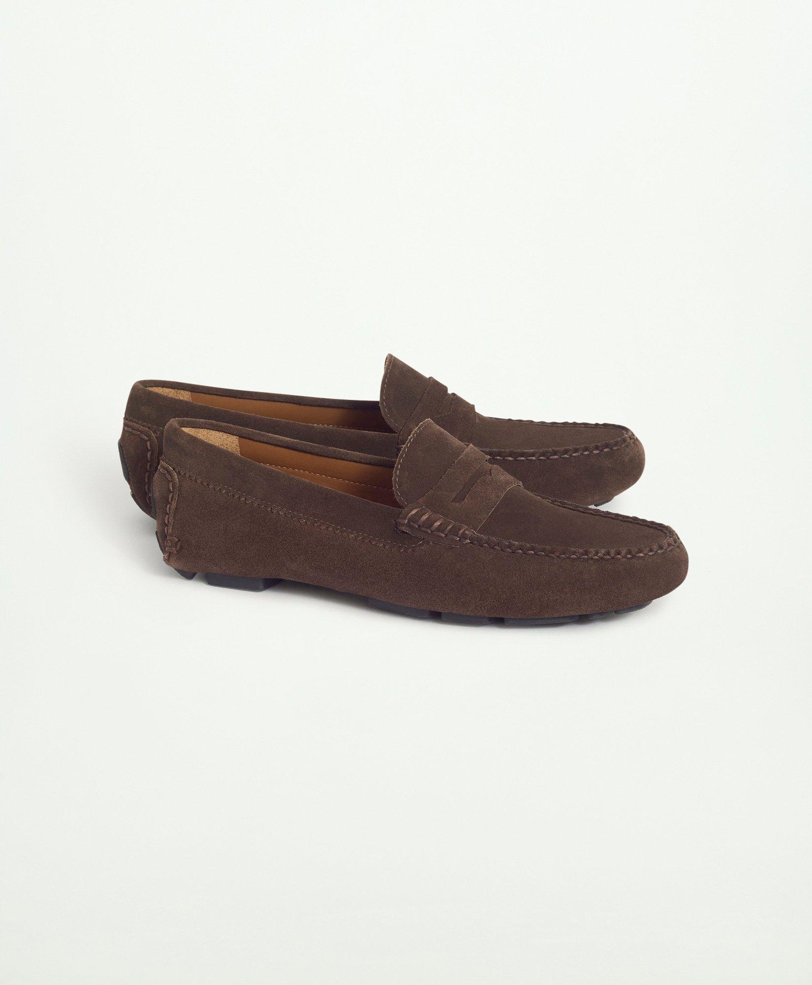 Brooks Brothers Bellport Driving Moc Shoes | Brown | Size 10 D