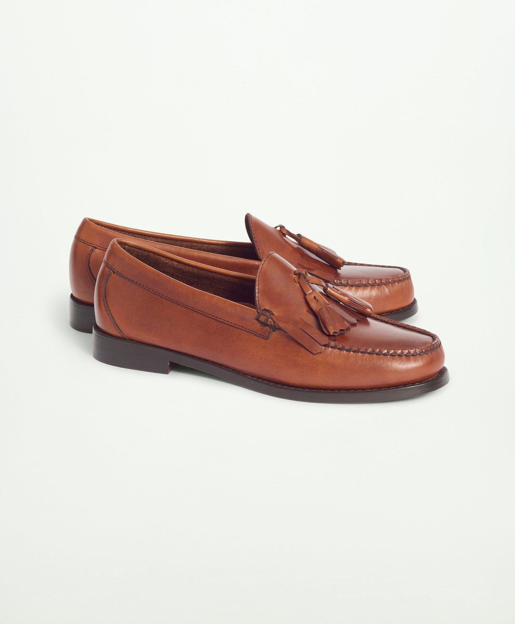 Brooks Brothers Cheever Tassel Loafer With Kiltie | Brown | Size 11½ D