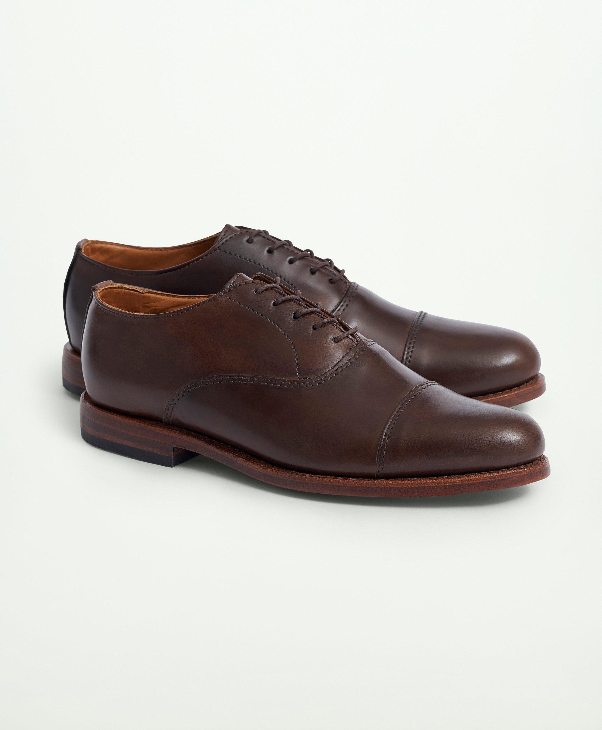 Brooks Brothers Rancourt Oxford Shoes In Brown | ModeSens display picture 1