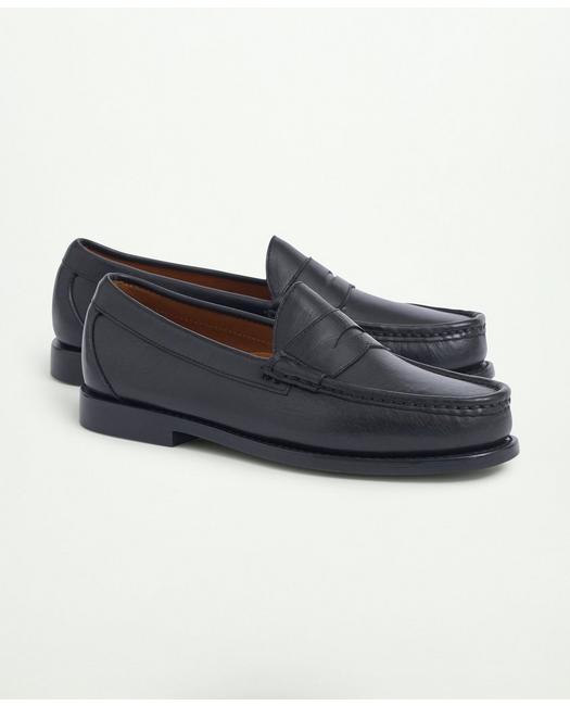 Brooks Brothers Westport Penny Loafers | Black | Size 13 D