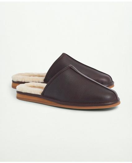 Vail Shearling Scuff Slipper Shoes