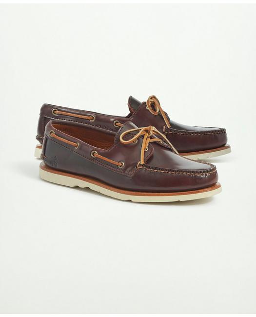 Brooks Brothers Sperry X A/o 2-eye Cordovan Shoes | Brown | Size 10
