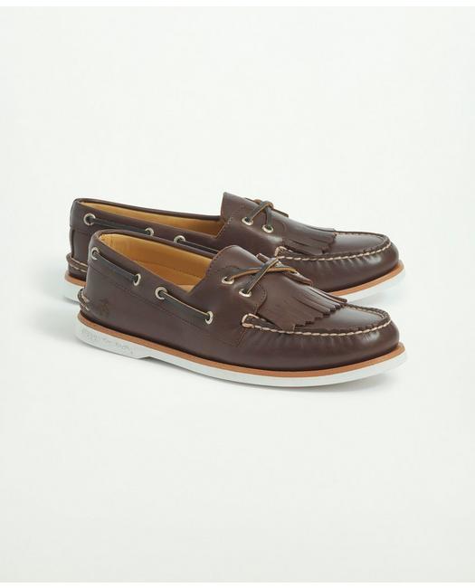 Brooks Brothers Sperry X A/o 2-eye Kiltie Shoes | Brown | Size 7
