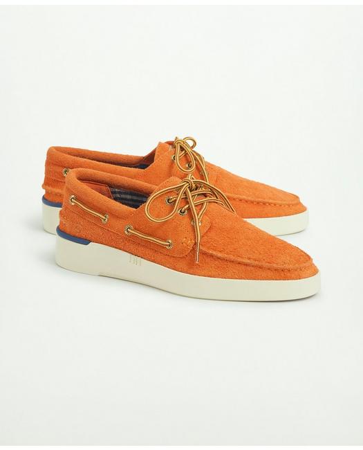 Brooks Brothers Sperry X A/o Cup 3-eye Shoes | Orange | Size 10½