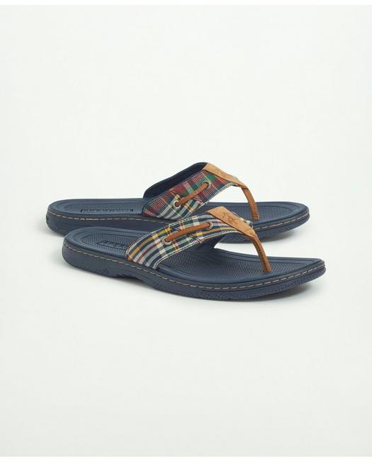 Brooks Brothers Sperry X Baitfish Sandal Shoes | Burgundy | Size 8