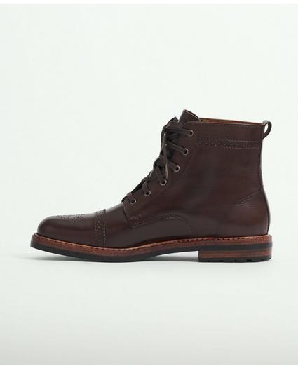 Leather Cap Toe Maine, USA Boots