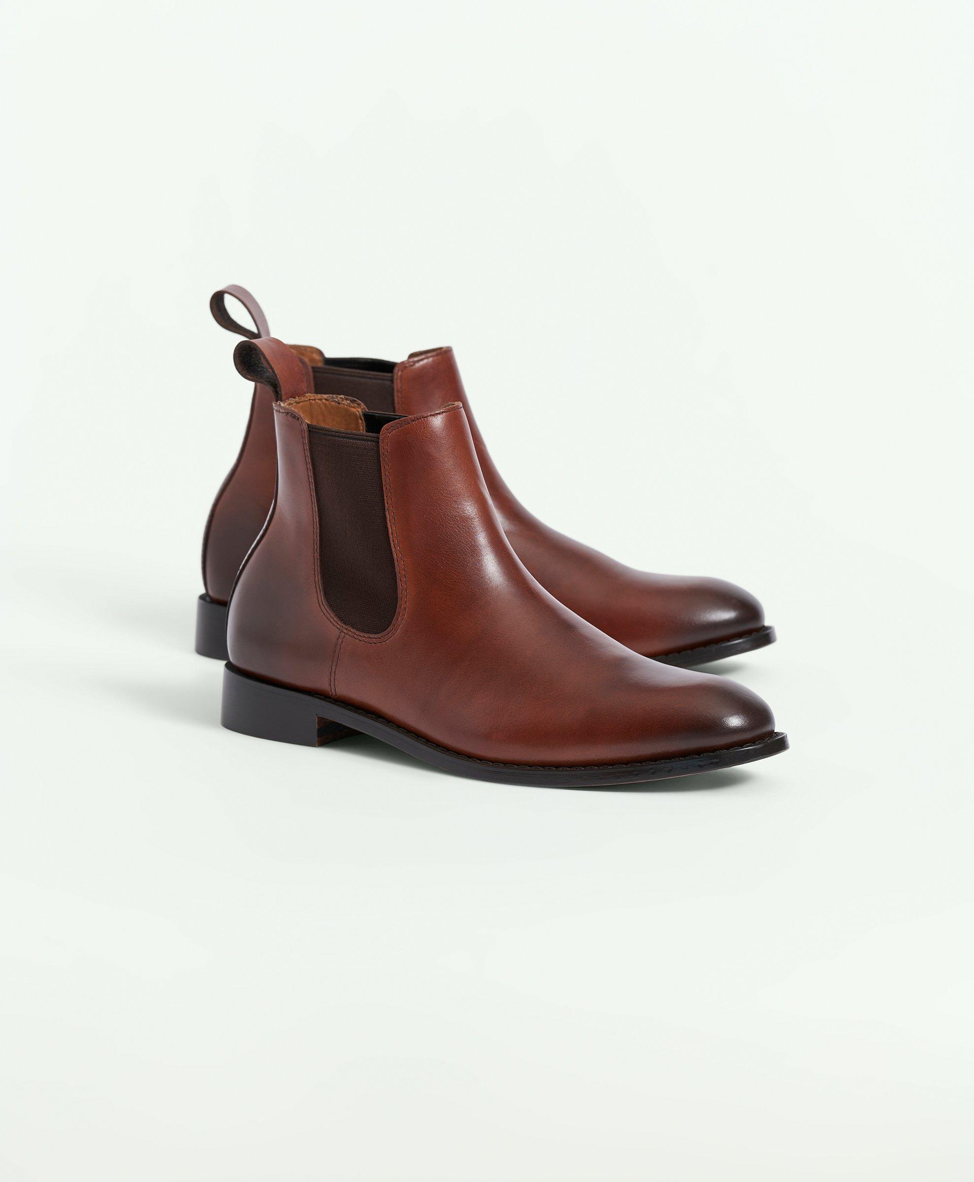 Brown Chelsea Boots for Men, Leather Chelsea Boots