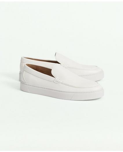Hampton Leather Slip-On Sneakers