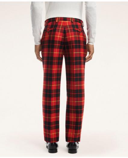 Regent Fit Wool Tartan Trousers