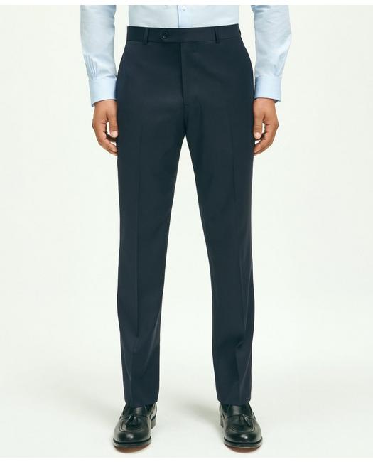 Brooks Brothers Slim Fit Wool 1818 Dress Pants | Navy | Size 38 32