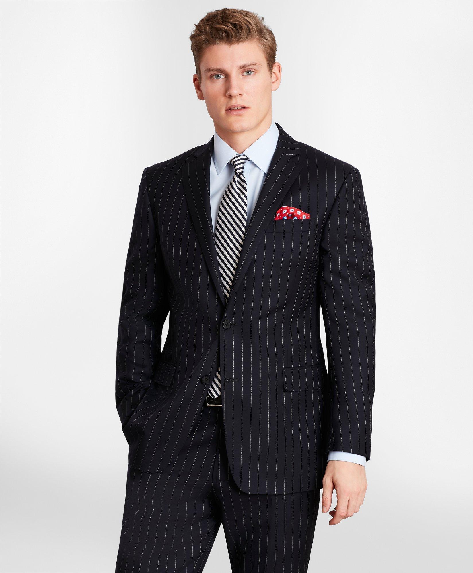 Brooks brothers best sale navy suit