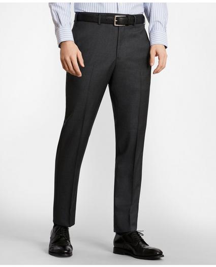 BrooksGate Milano-Fit Wool Twill Suit Pants