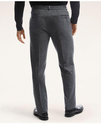 Knit Herringbone Suit Trousers
