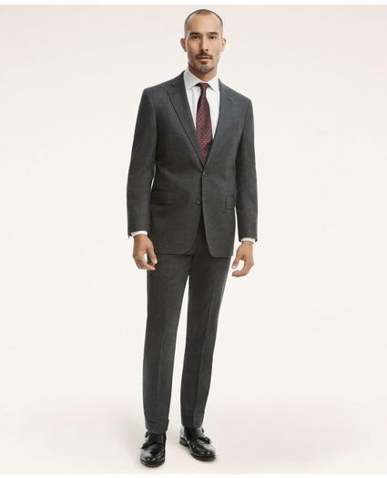 Milano Fit Wool Flannel Suit Trousers