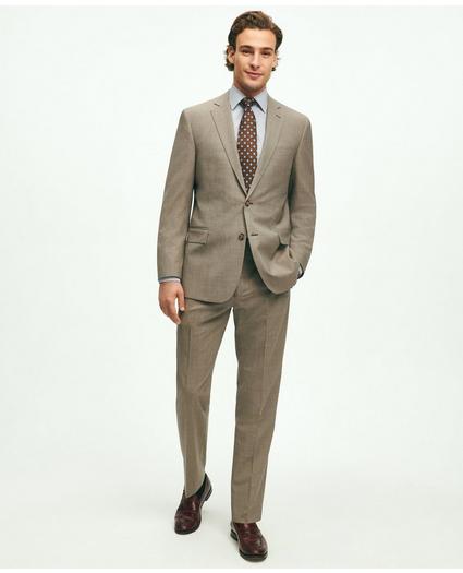 Regent Fit Wool Micro Houndstooth 1818 Suit