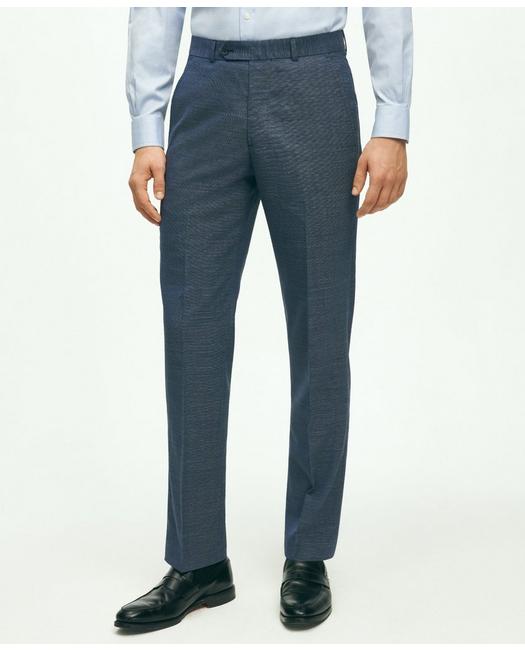 Brooks Brothers Explorer Collection Regent Fit Merino Wool Suit Pants | Blue | Size 30 32