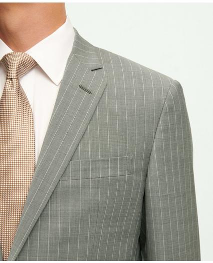 Milano Fit Wool Pinstripe 1818 Suit