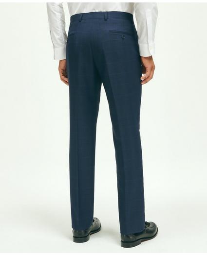 Explorer Collection Classic Fit Wool Windowpane Suit Pants