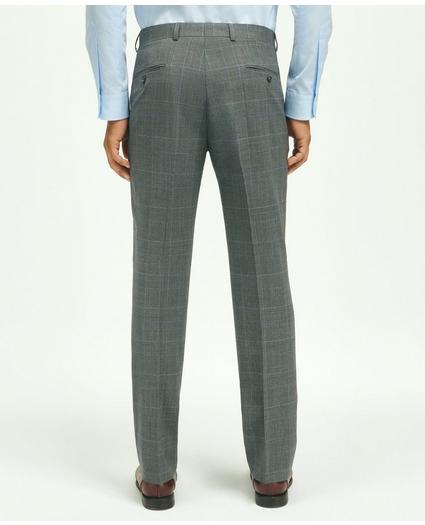 Explorer Collection Classic Fit Wool Plaid Suit Pants