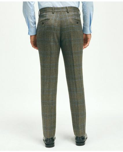 Slim Fit Wool Twill Prince Of Wales Suit Pants