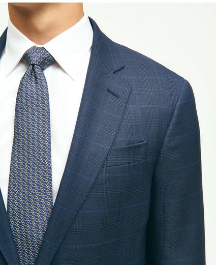 Explorer Collection Classic Fit Wool Windowpane Suit Jacket