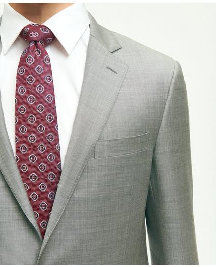 Classic Fit Wool Sharkskin 1818 Suit
