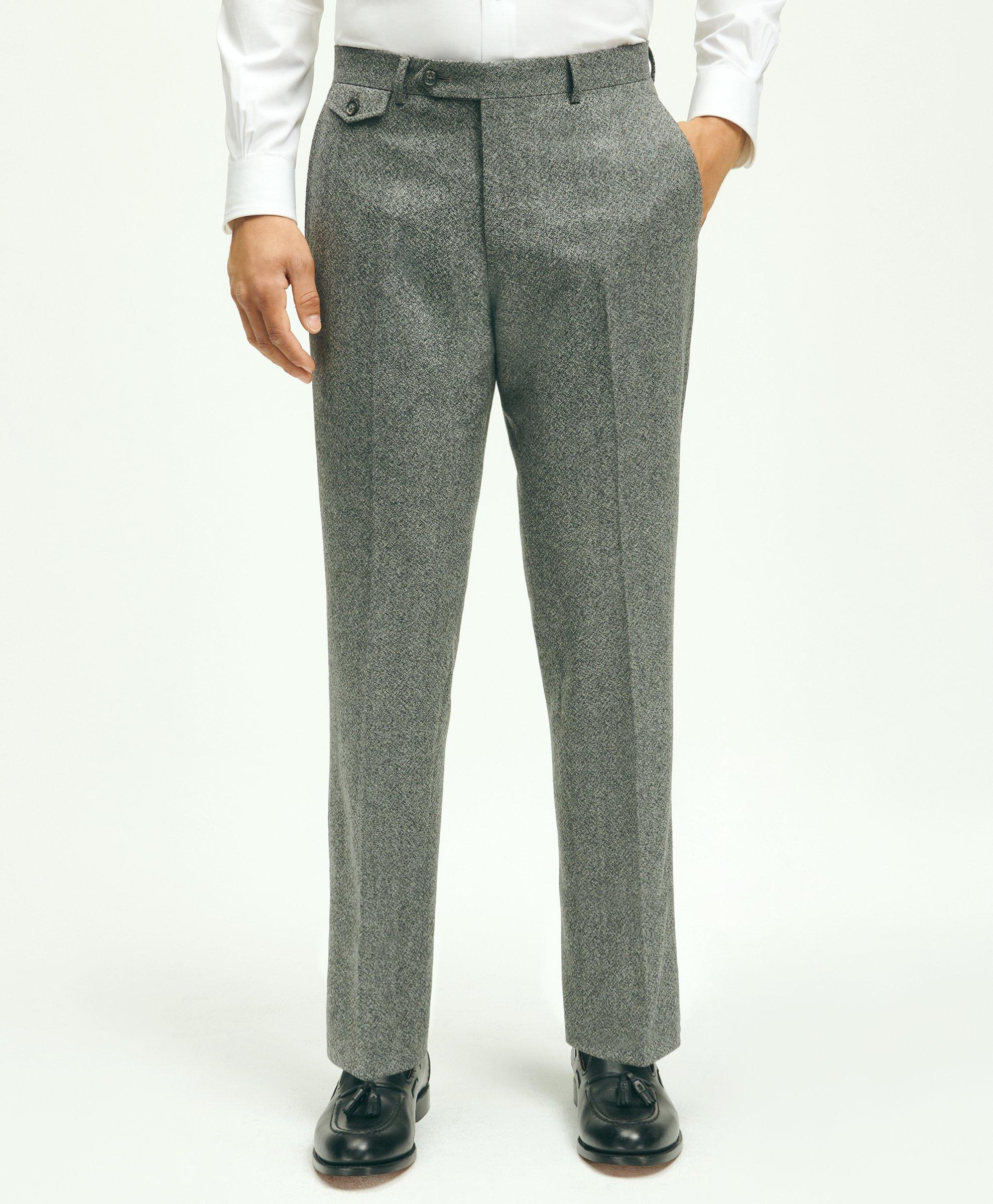 Lt. Grey Stay Sharp Tweed Trouser