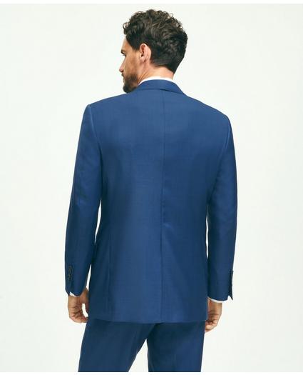 Traditional Fit Wool Sharkskin 1818 Suit