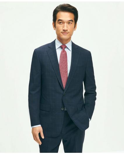 Explorer Collection Classic Fit Wool Checked Suit Jacket