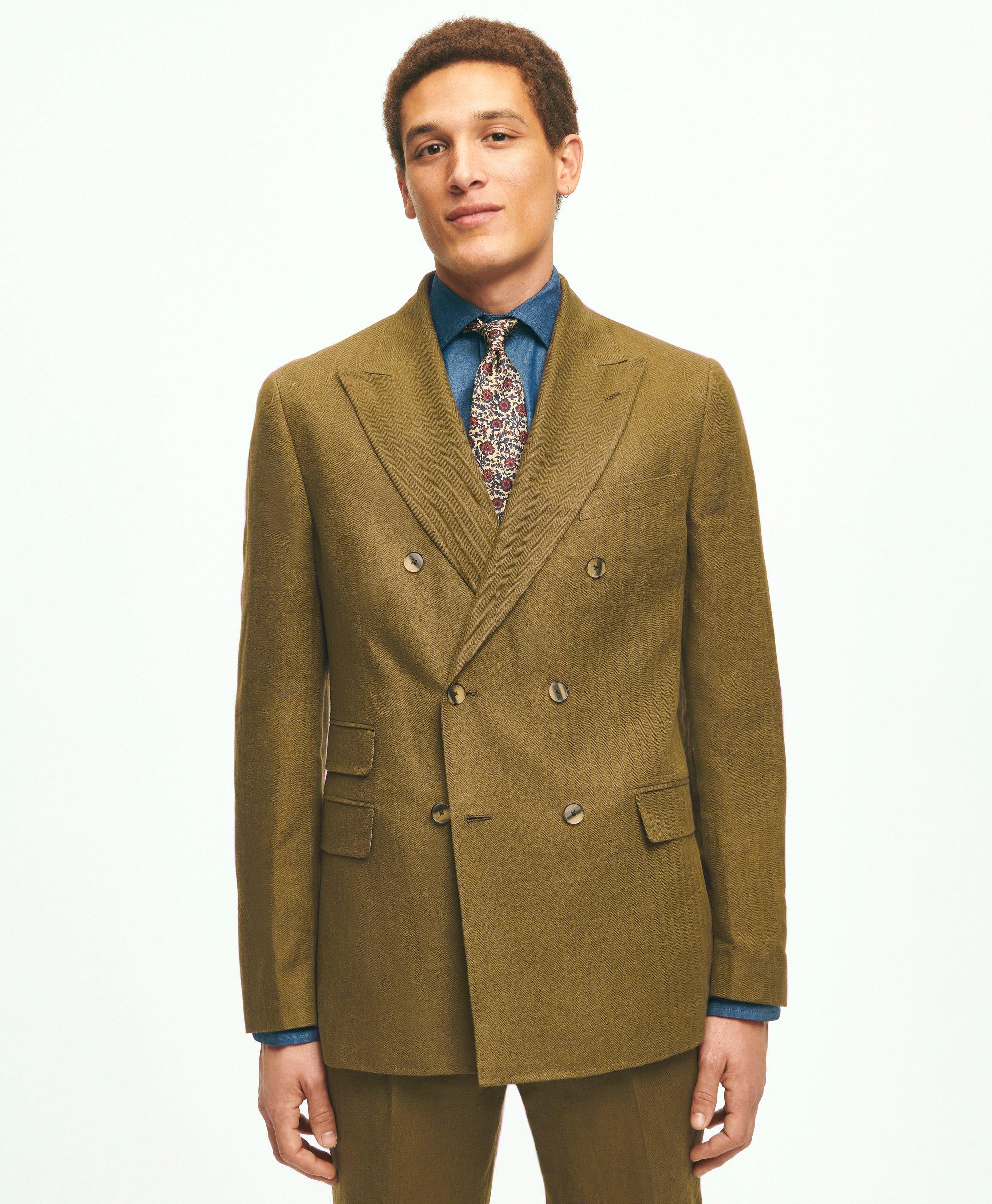 Clark Wool-Linen Suit Jacket