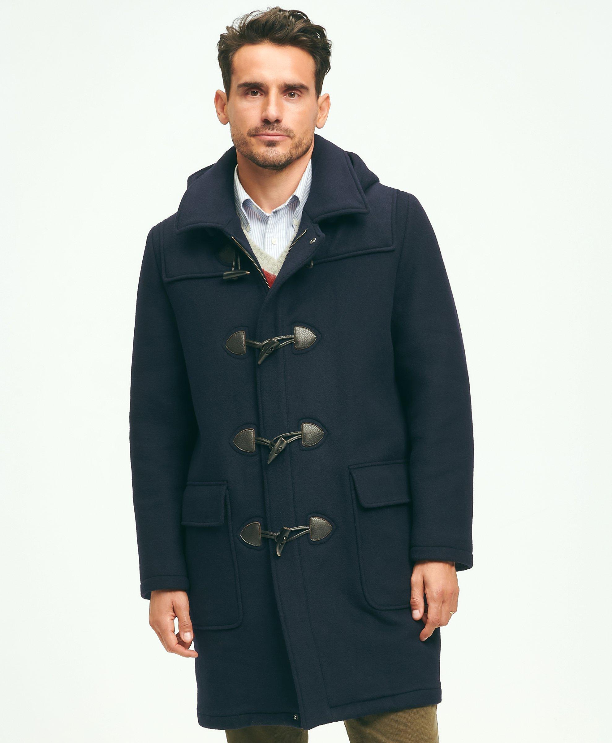 Mens on sale toggle coat