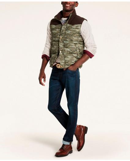 Quilted Camouflage Vest