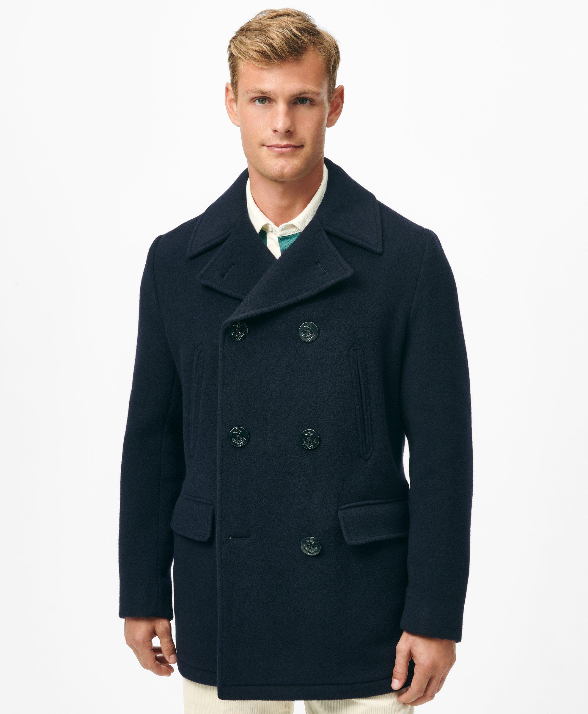 A shop line peacoat