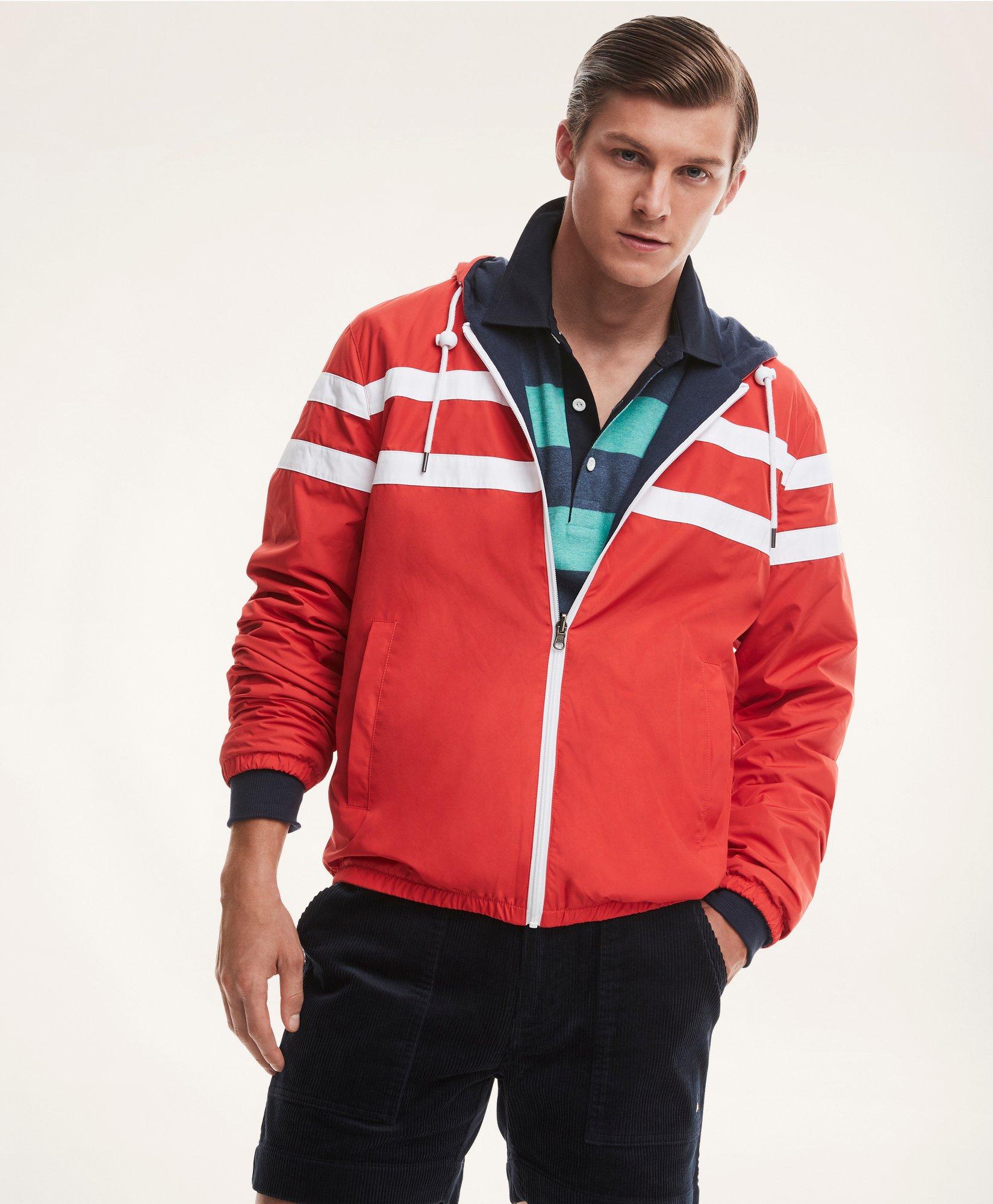 Two way 2024 zipper jacket mens