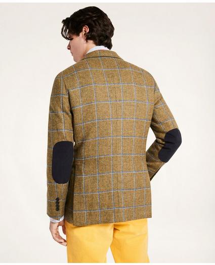 Regent Fit Wool Tweed Windowpane Sport Coat