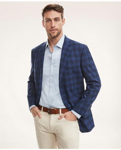 Madison Relaxed-Fit Overcheck Sport Coat