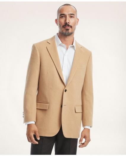 Madison Relaxed-Fit Camel Hair Sport Coat