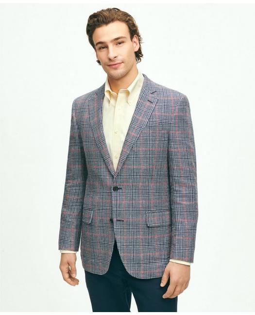 Brooks Brothers Regent Regular-fit Linen Wool Sport Coat | Navy | Size 42 Long